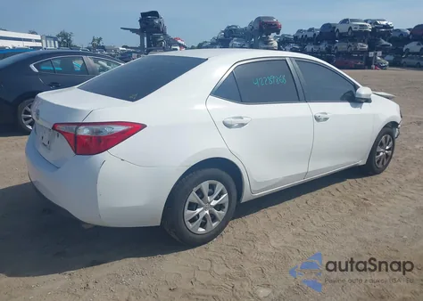 2016 Toyota Corolla L z USA, uszkodzony, nr VIN 2T1BURHE4GC638320